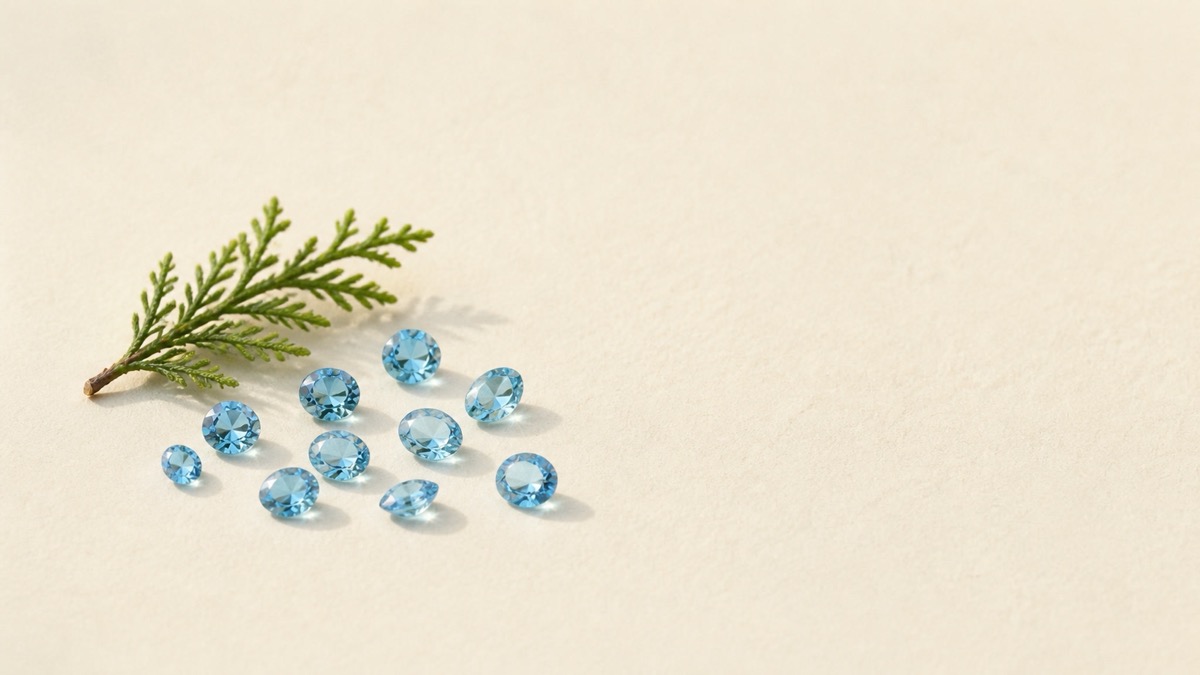 December’s birthstone is blue topaz