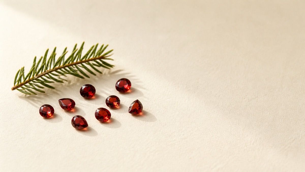 January’s birthstone is garnet