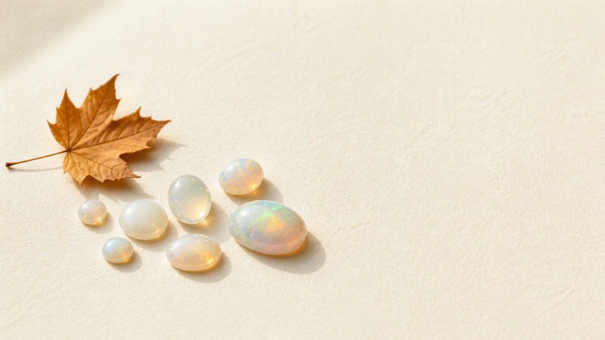October’s birthstone is opal