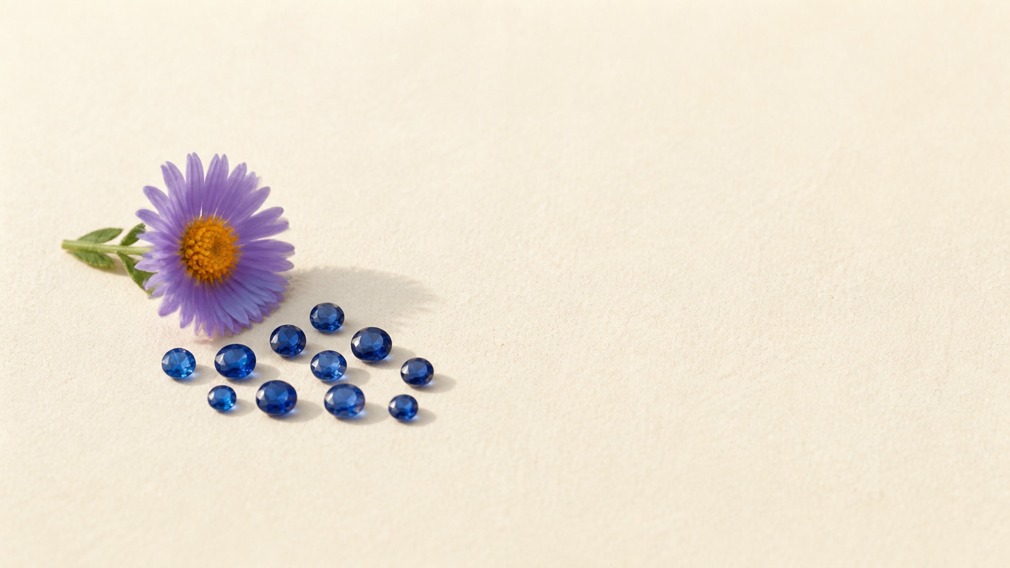Birthstones, set simply