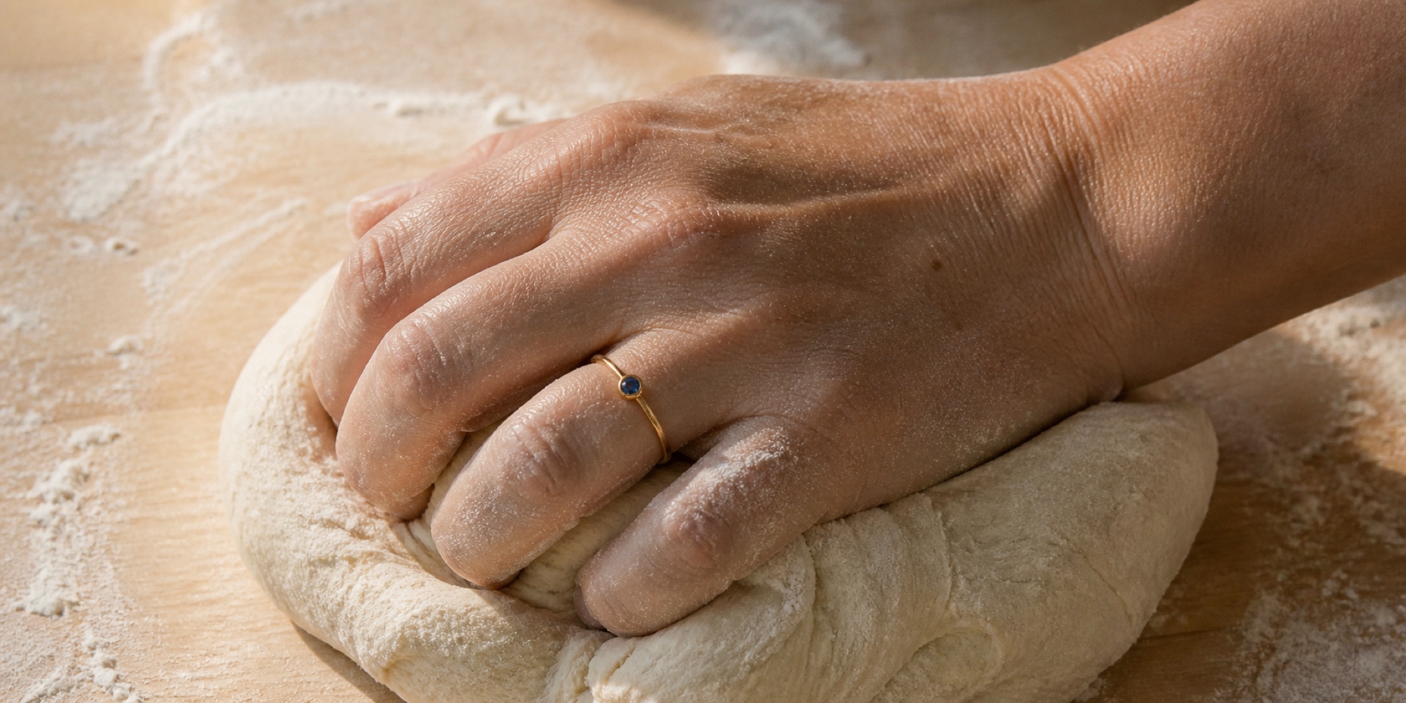 Low set rings for working hands