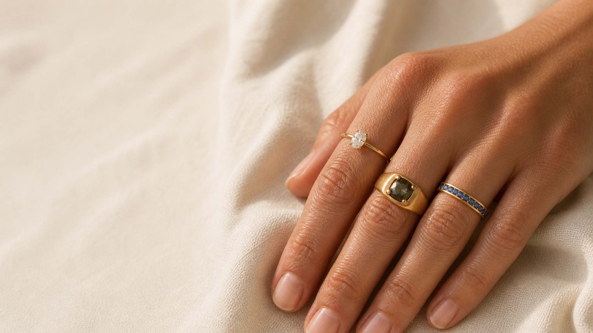 Rings category vitrine