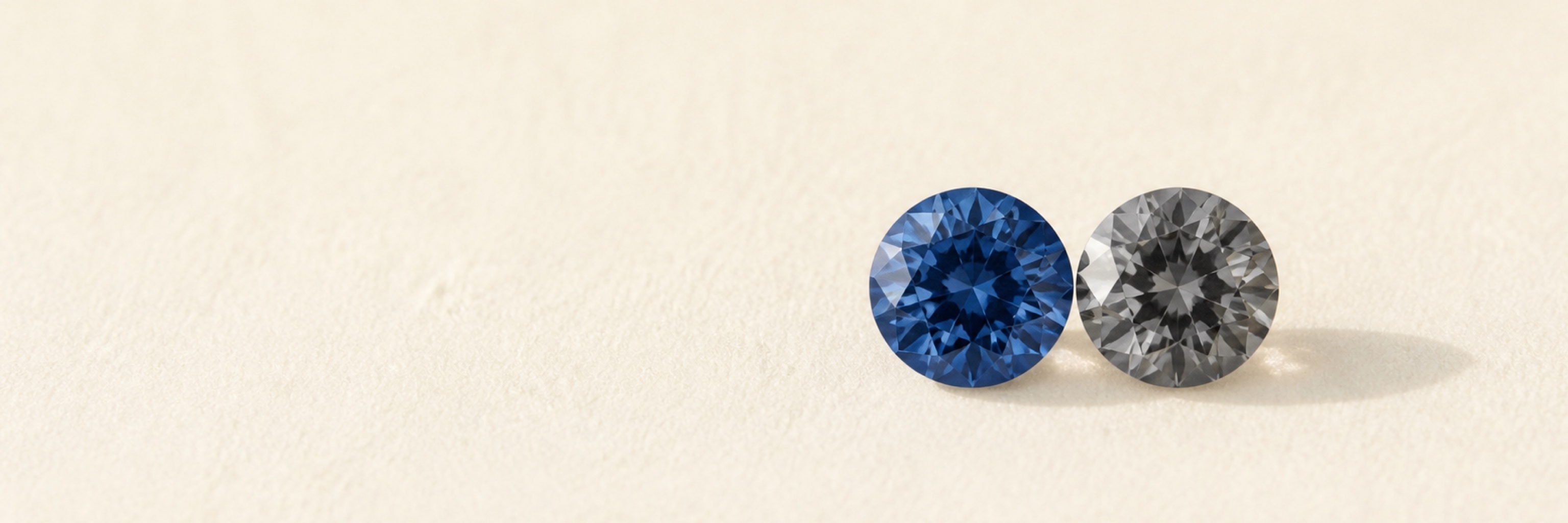 Blue diamond jewelry category vitrine