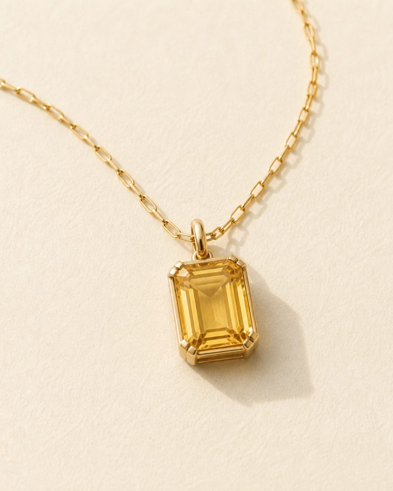 The Citrine Pendant