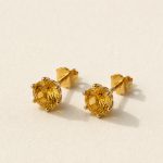 The Citrine Studs