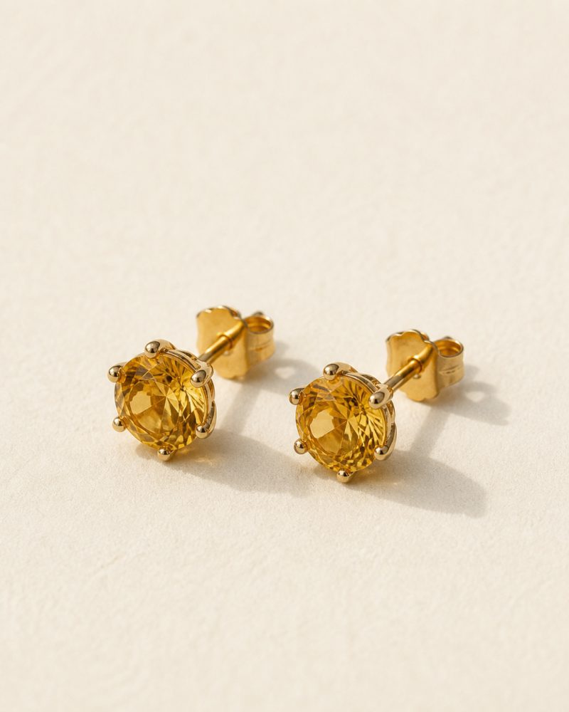 The Citrine Studs