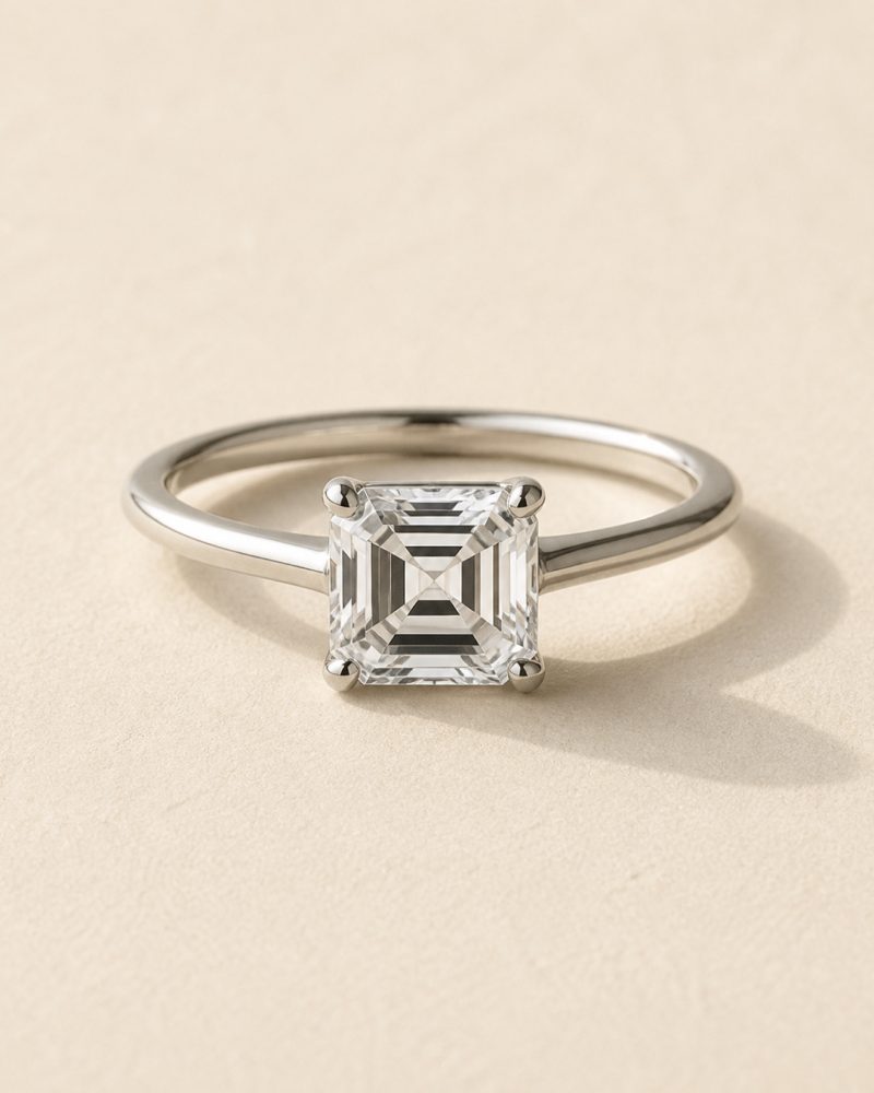 The Asscher Solitaire