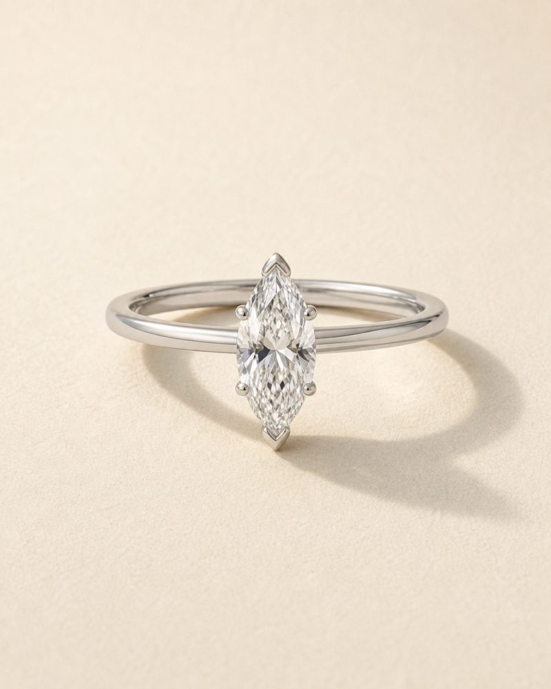 The Marquise Solitaire