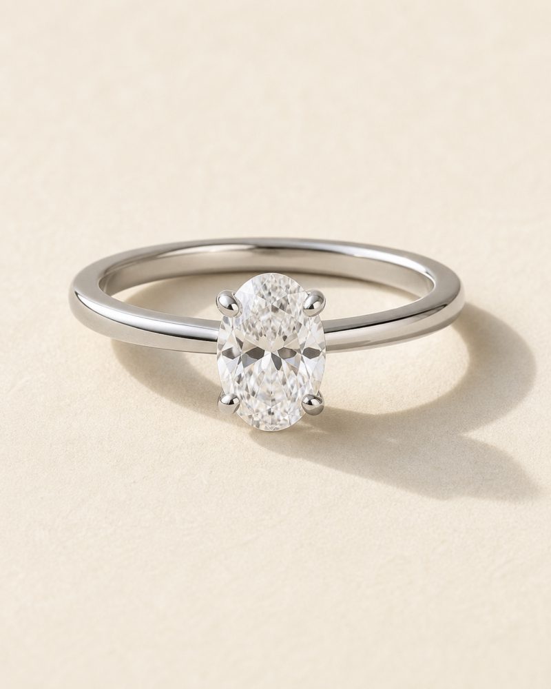 Ready: Oval Solitaire, 1.21 ct