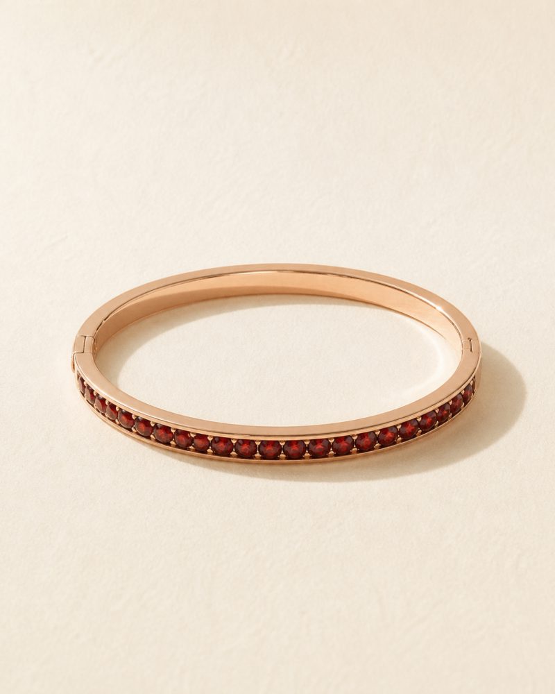 The Garnet Bangle