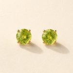The Peridot Studs