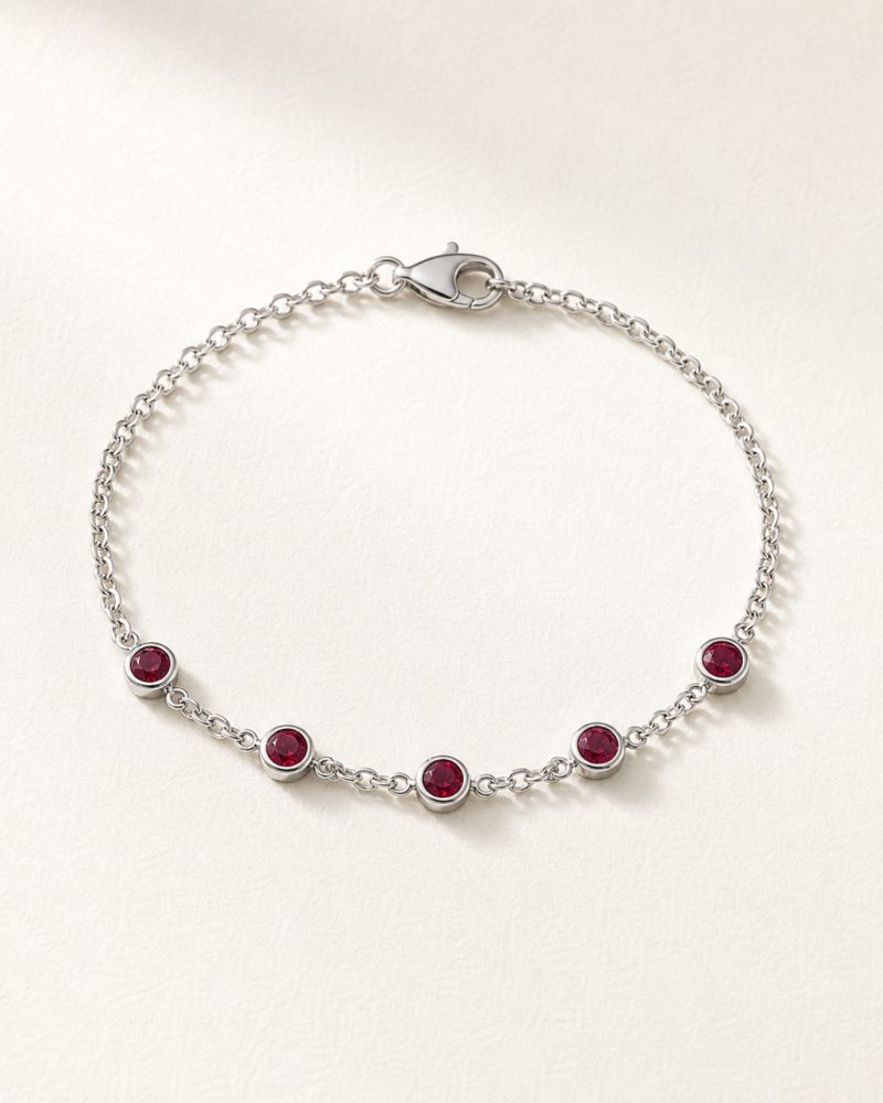 The Ruby Bracelet