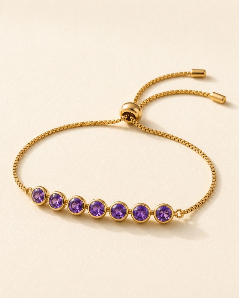 The Amethyst Bracelet, view 2