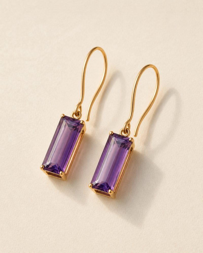 The Amethyst Dangles, view 2