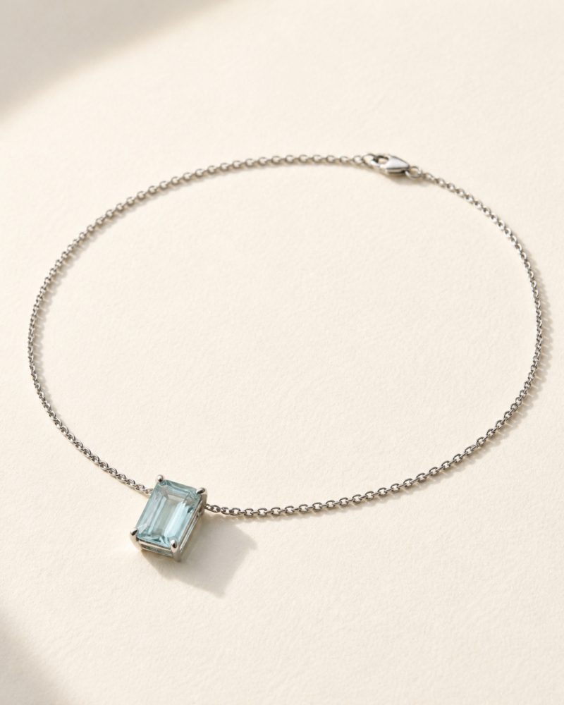 The Aquamarine Pendant, view 2
