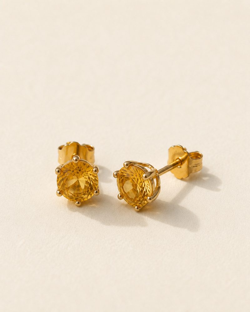 The Citrine Studs, view 2