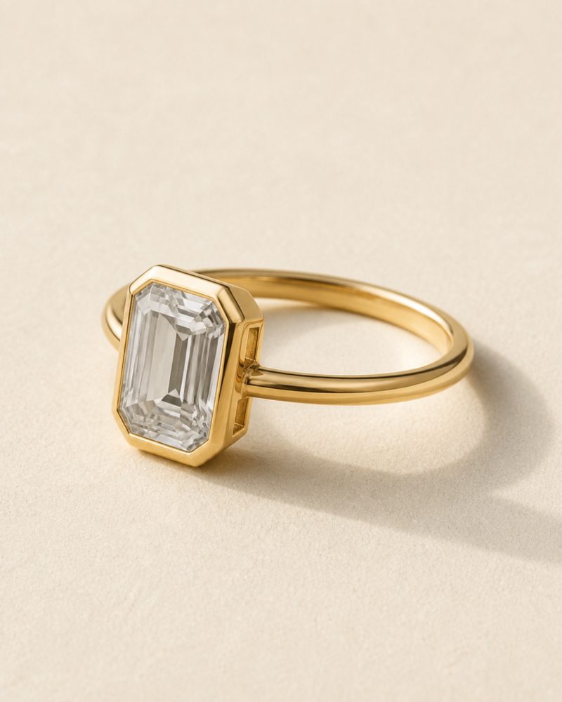 Ready: Emerald Bezel, 1.55 ct, view 2