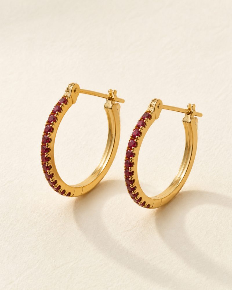 The Garnet Hoops, view 2