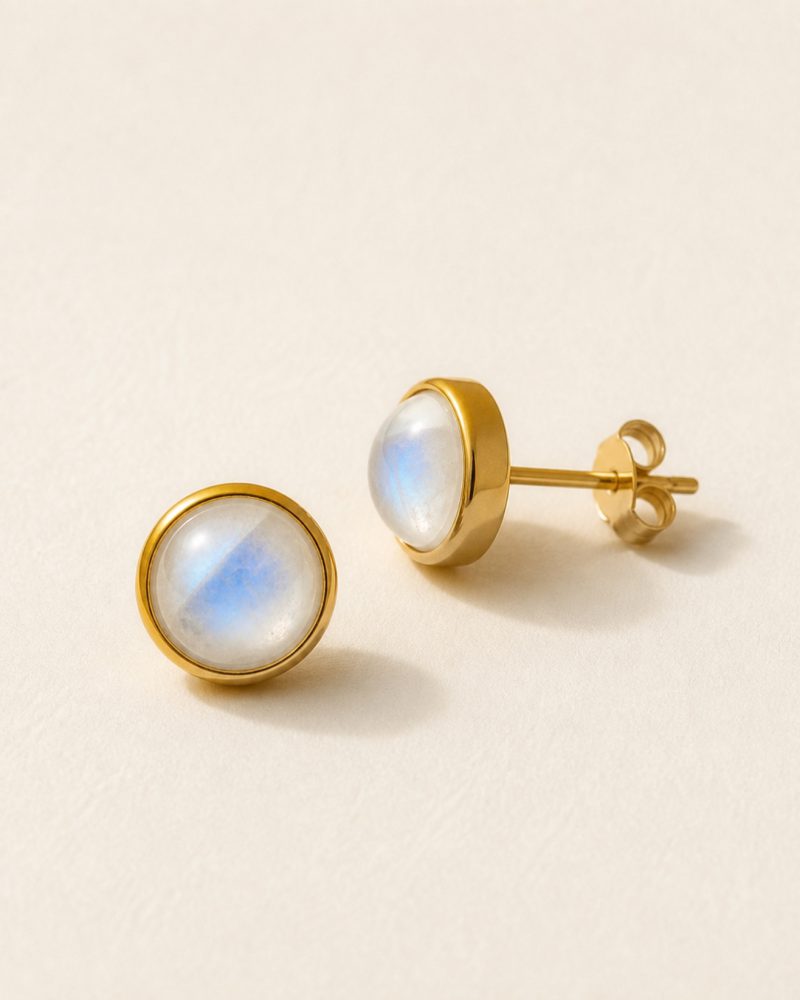 The Moonstone Studs, view 2