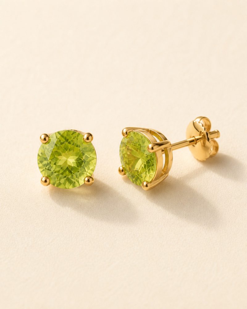 The Peridot Studs, view 2