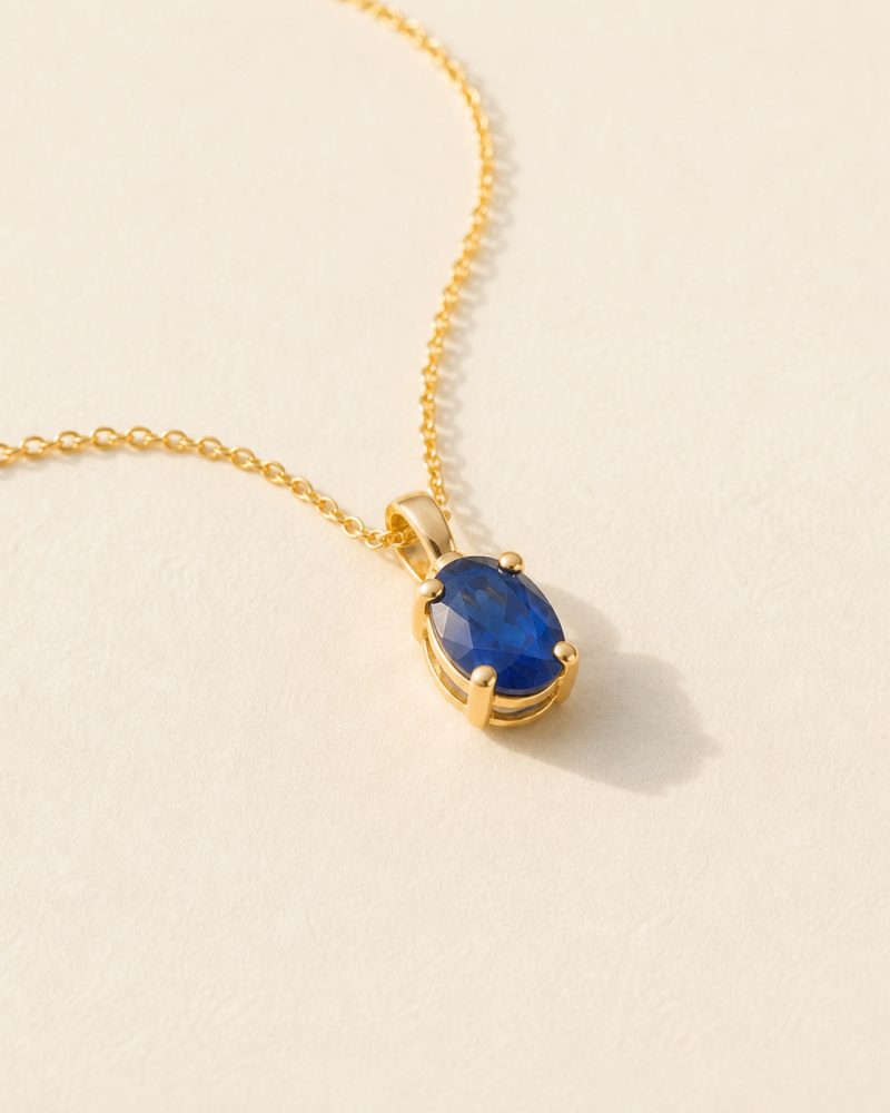 The Sapphire Pendant, view 2