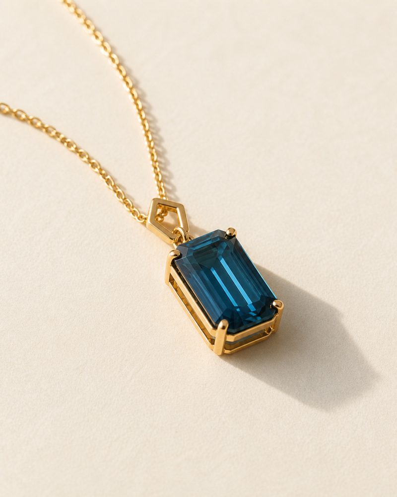 The London Topaz Pendant, view 2