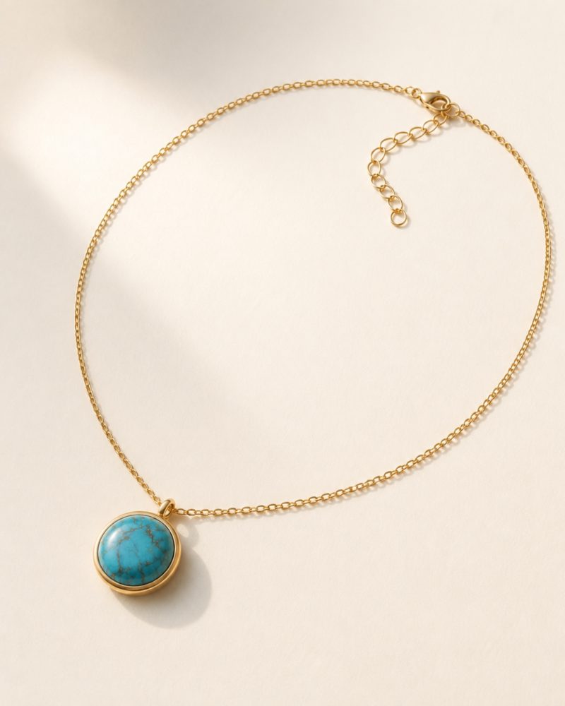 The Turquoise Pendant, view 2