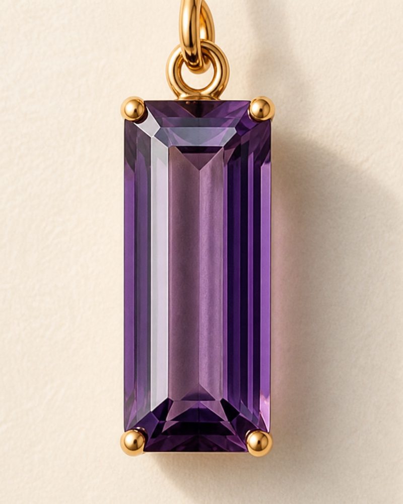 The Amethyst Dangles, view 3