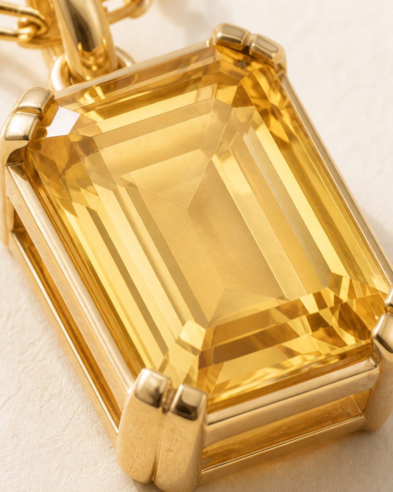The Citrine Pendant, view 3