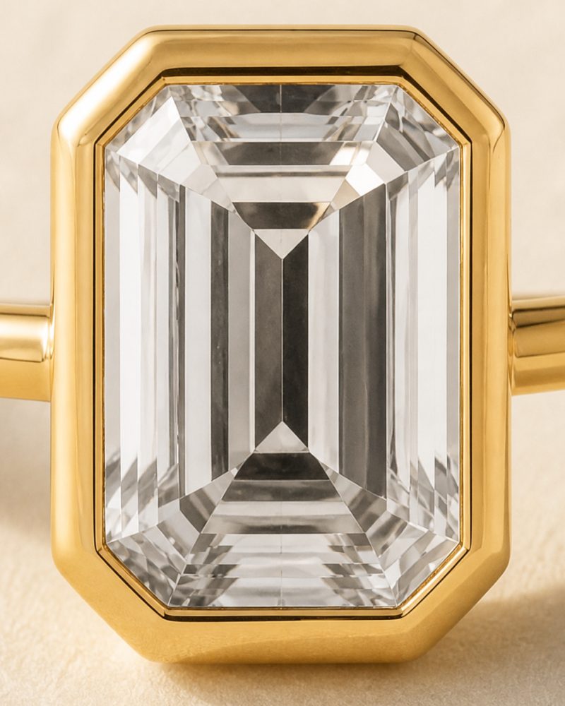 Ready: Emerald Bezel, 1.55 ct, view 3
