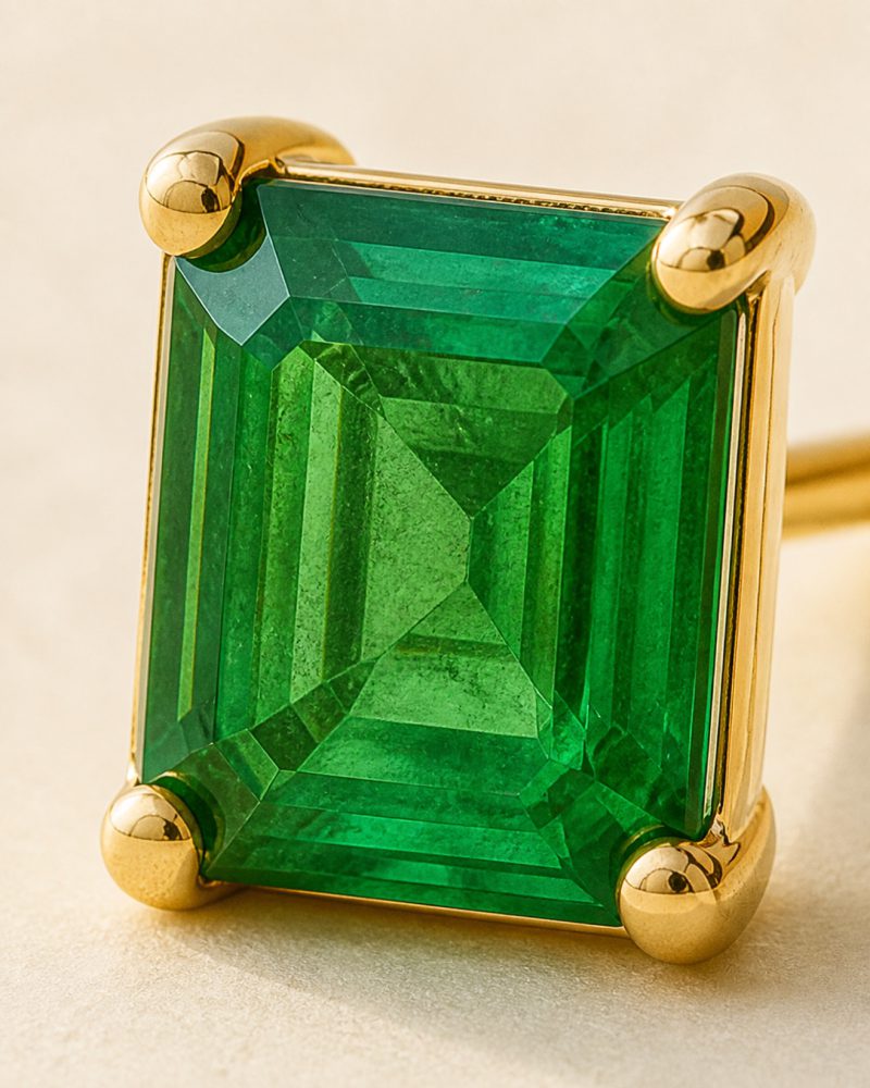 The Emerald Studs, view 3