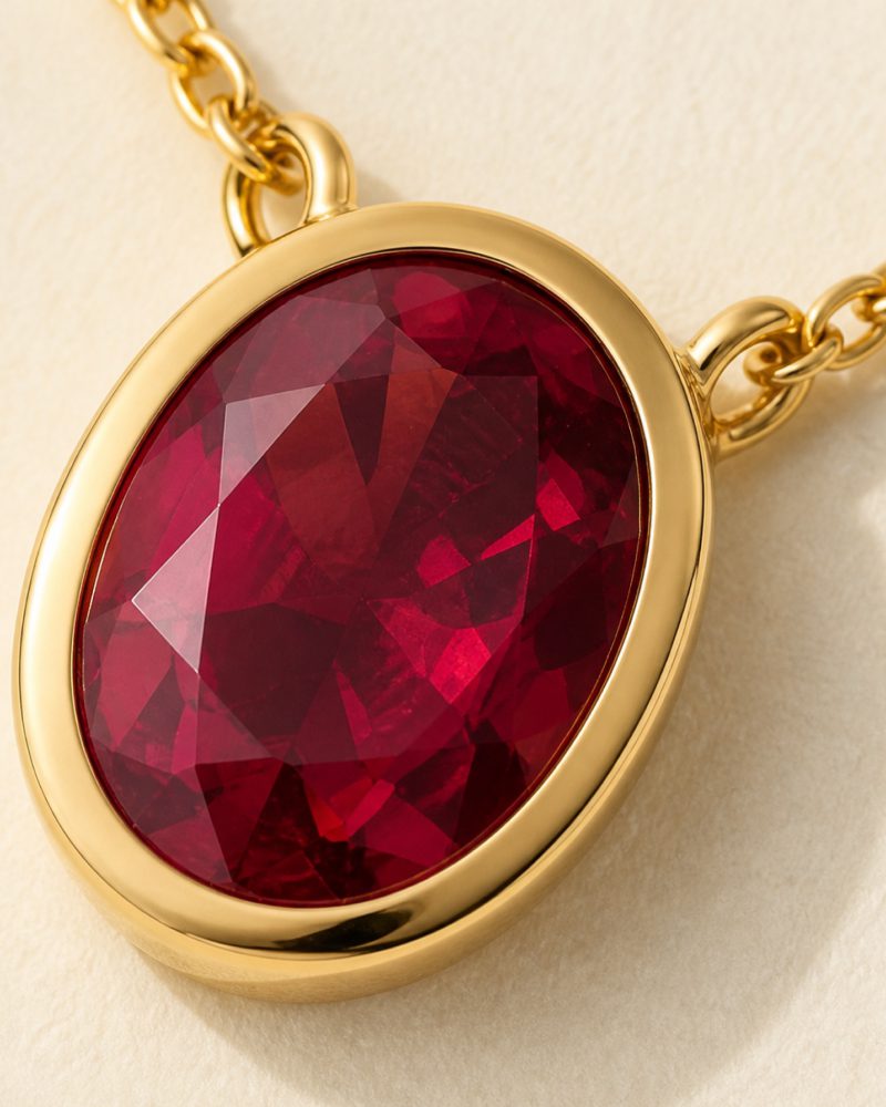 The Garnet Pendant, view 3