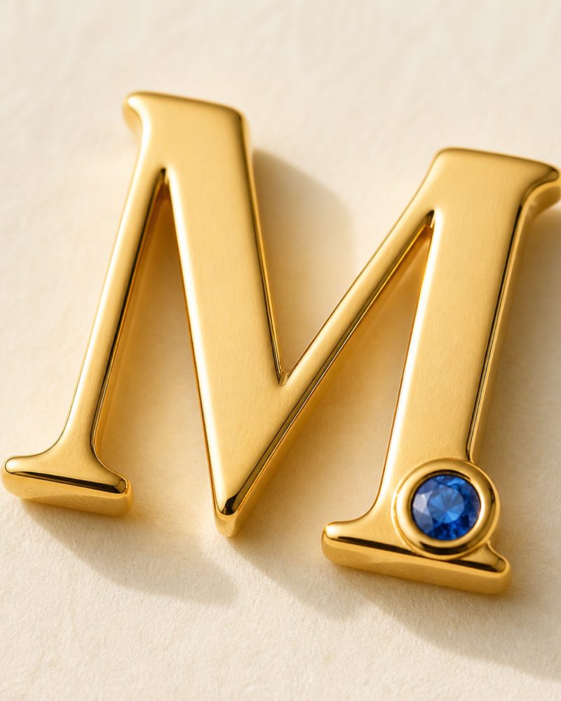 The Initial Pendant, view 3