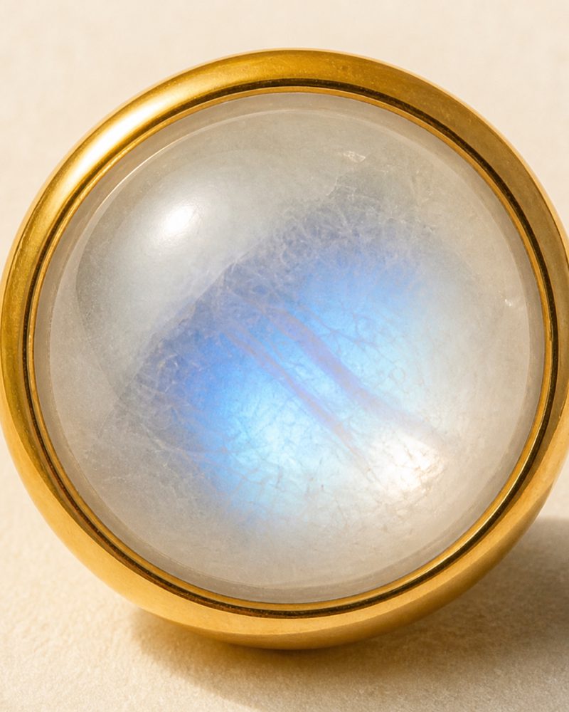 The Moonstone Studs, view 3
