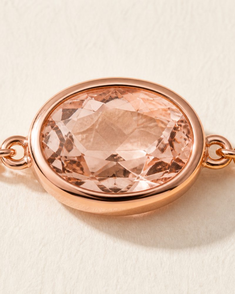 The Morganite Bracelet, view 3