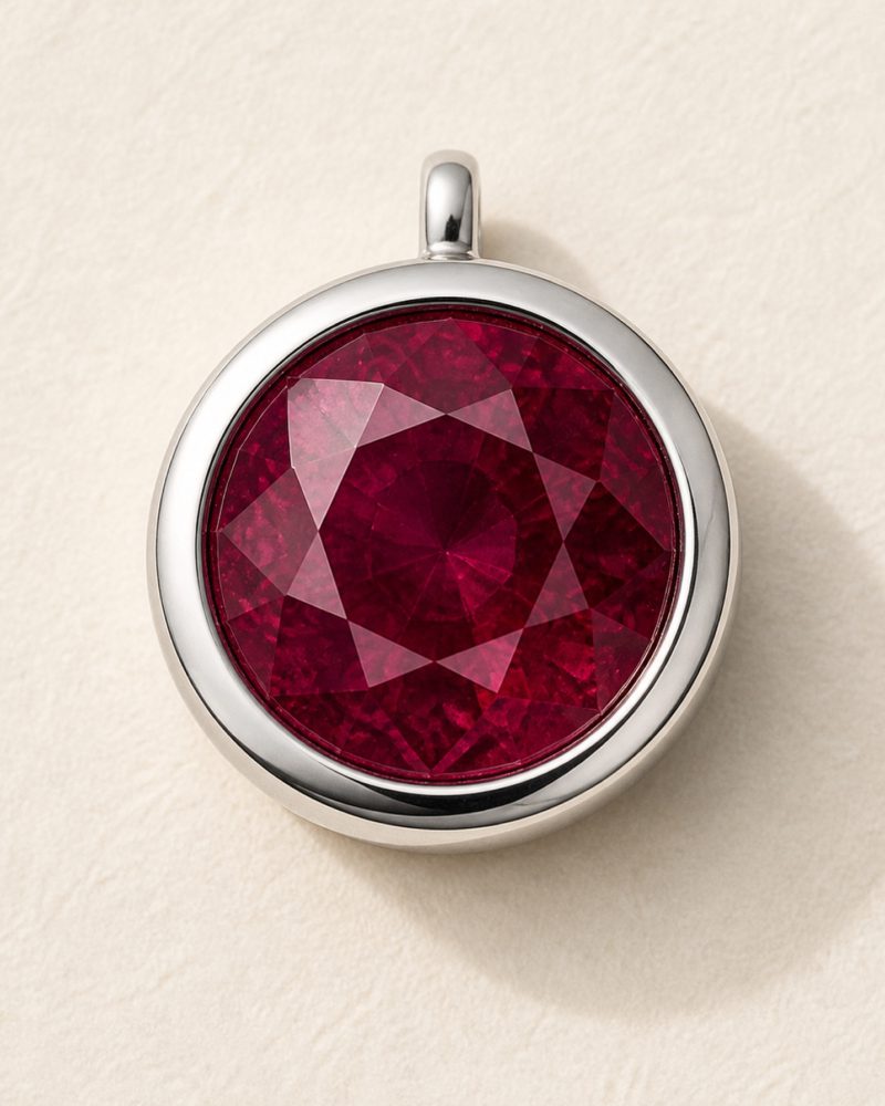 The Ruby Pendant, view 3