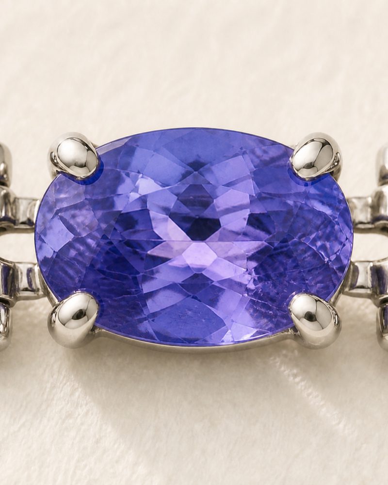 The Tanzanite Bracelet, view 3