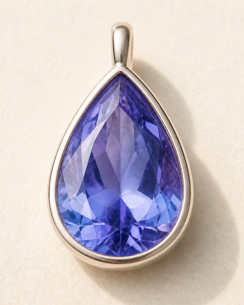 The Tanzanite Pendant, view 3