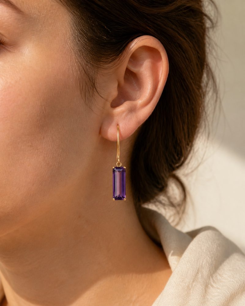 The Amethyst Dangles, view 4
