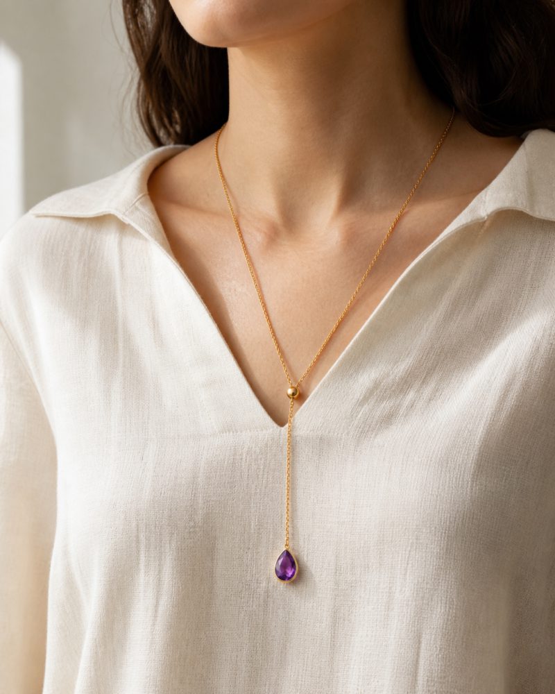 The Amethyst Lariat, view 4