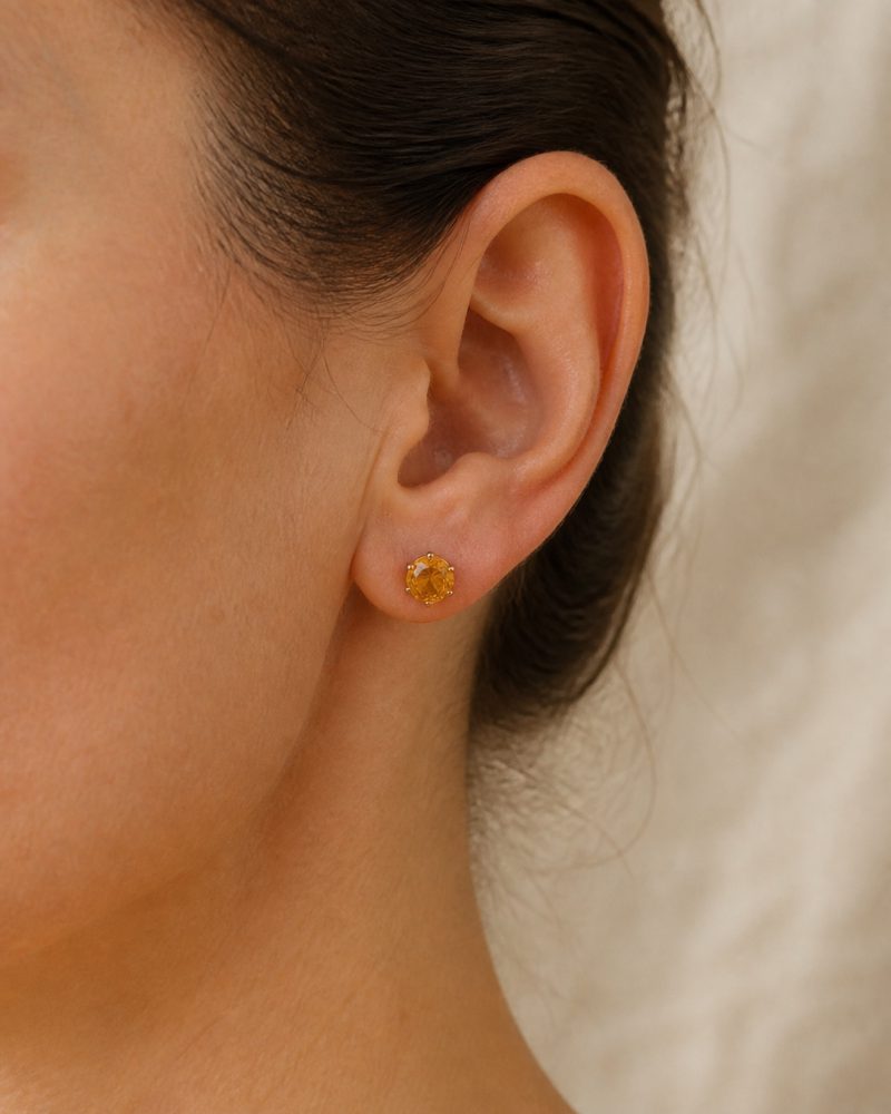The Citrine Studs, view 4