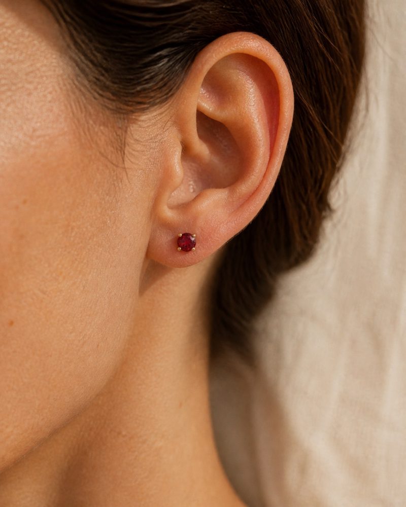 The Garnet Studs, view 4