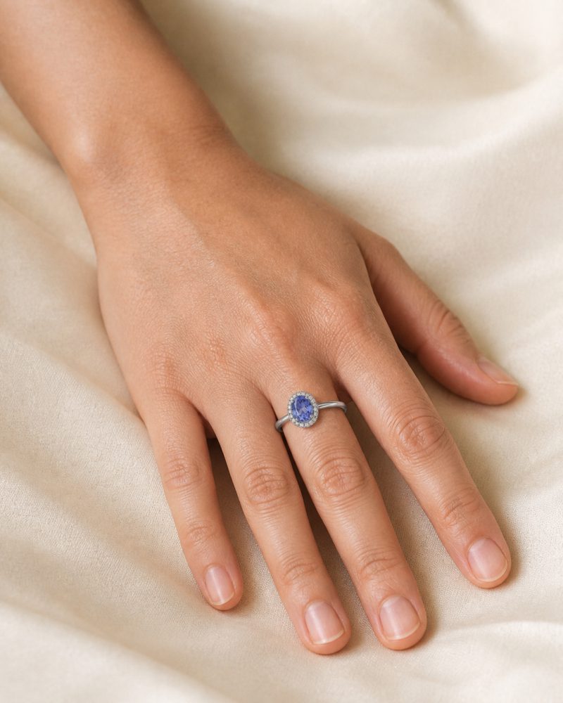 The Tanzanite Halo, view 4