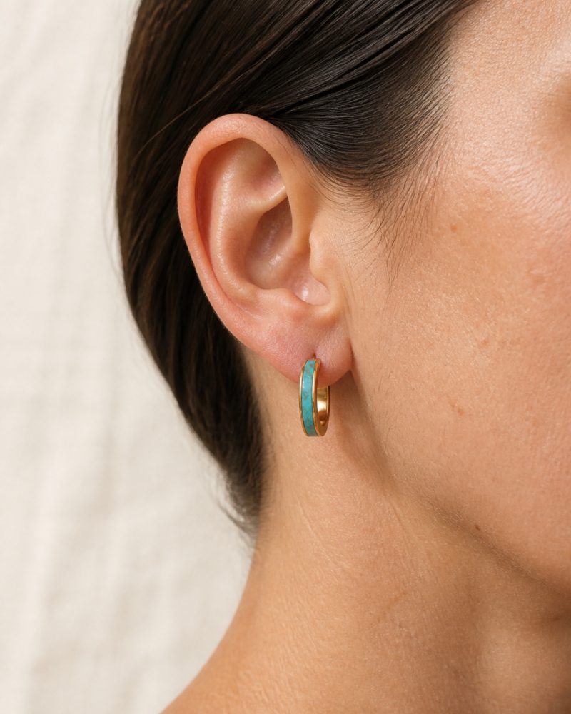The Turquoise Hoops, view 4