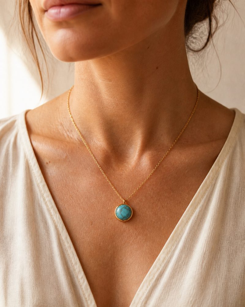 The Turquoise Pendant, view 4
