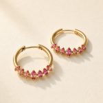 The Tourmaline Hoops