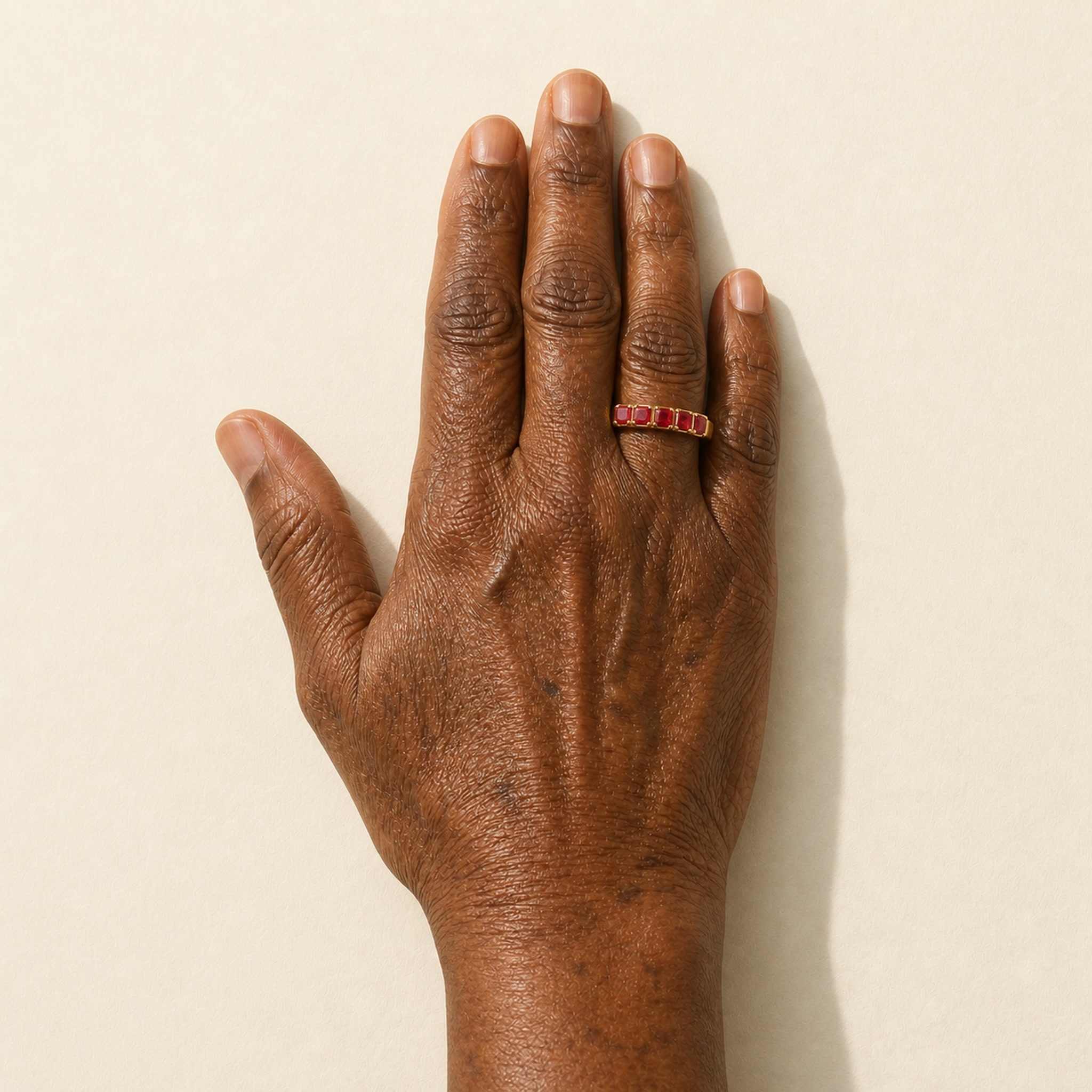 The Citrine Bracelet on a real unretouched hand